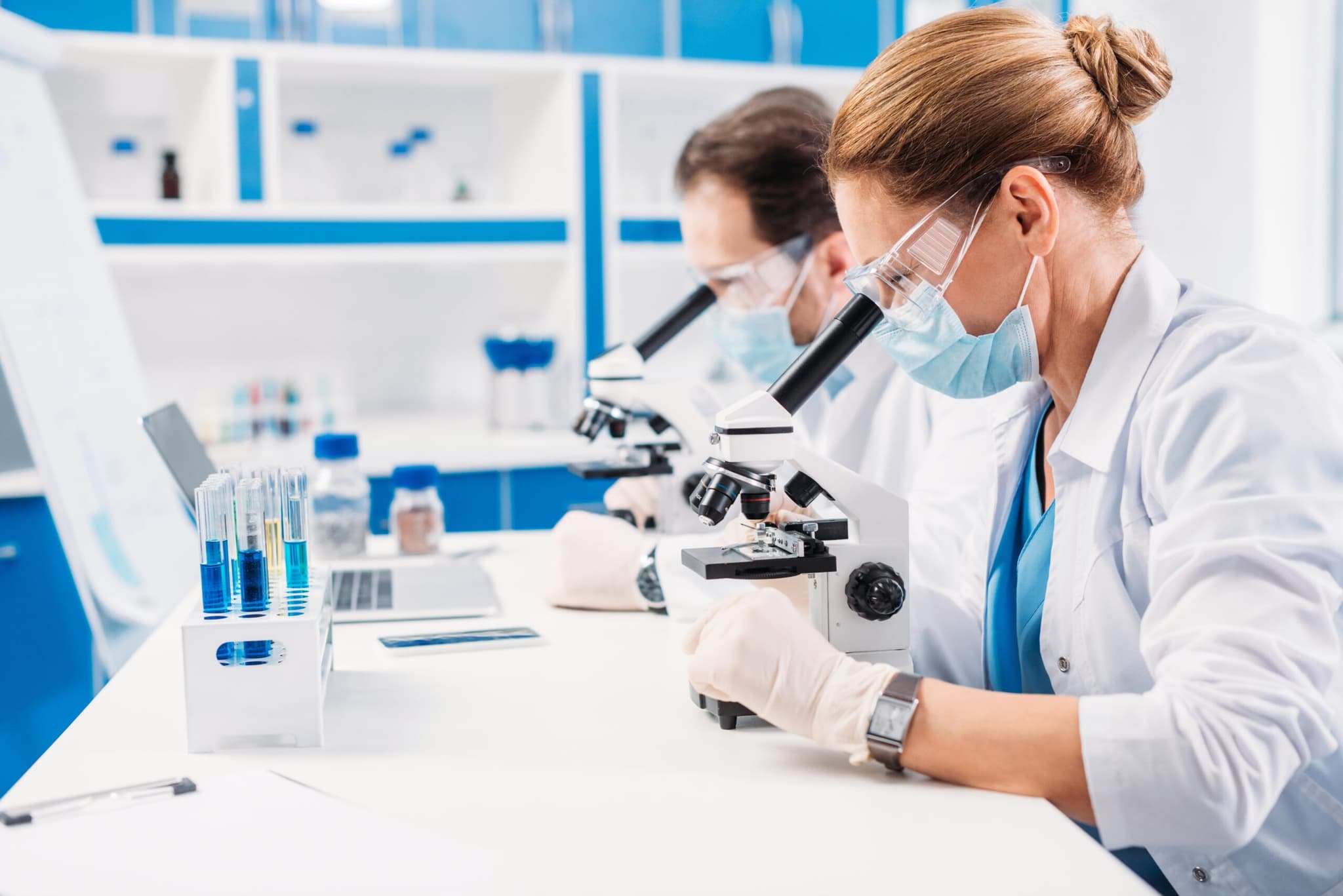 Muestras de laboratorio